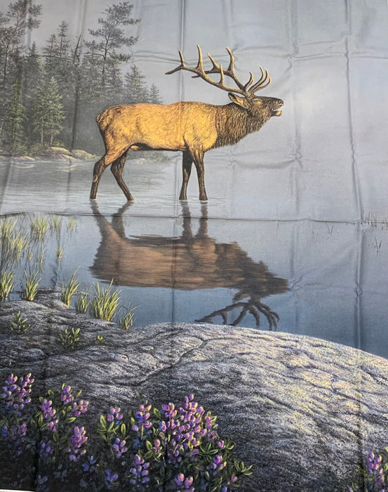 Bugle Boy Elk Panel by Riley Blake