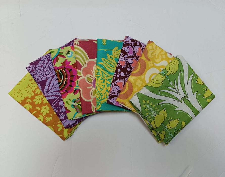 Amy Butler Fabric FQ Medley Rare Out of print 8 fat quarters