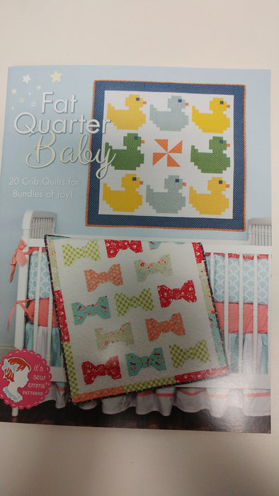 Fat Quarter Baby Patterns Book 20 Crib Quilts for Bundles of Joy!!