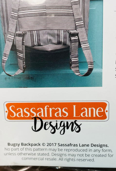 Buggy backpack pattern sassafras lane designs