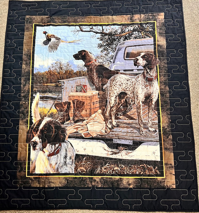 Pointers & Setters Hunting Dogs Pheasant Wall Hanging for the Hunt Lodge